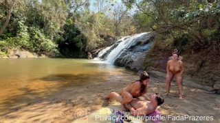 Fada Prazeres e Naturista fit participando de suruba 4